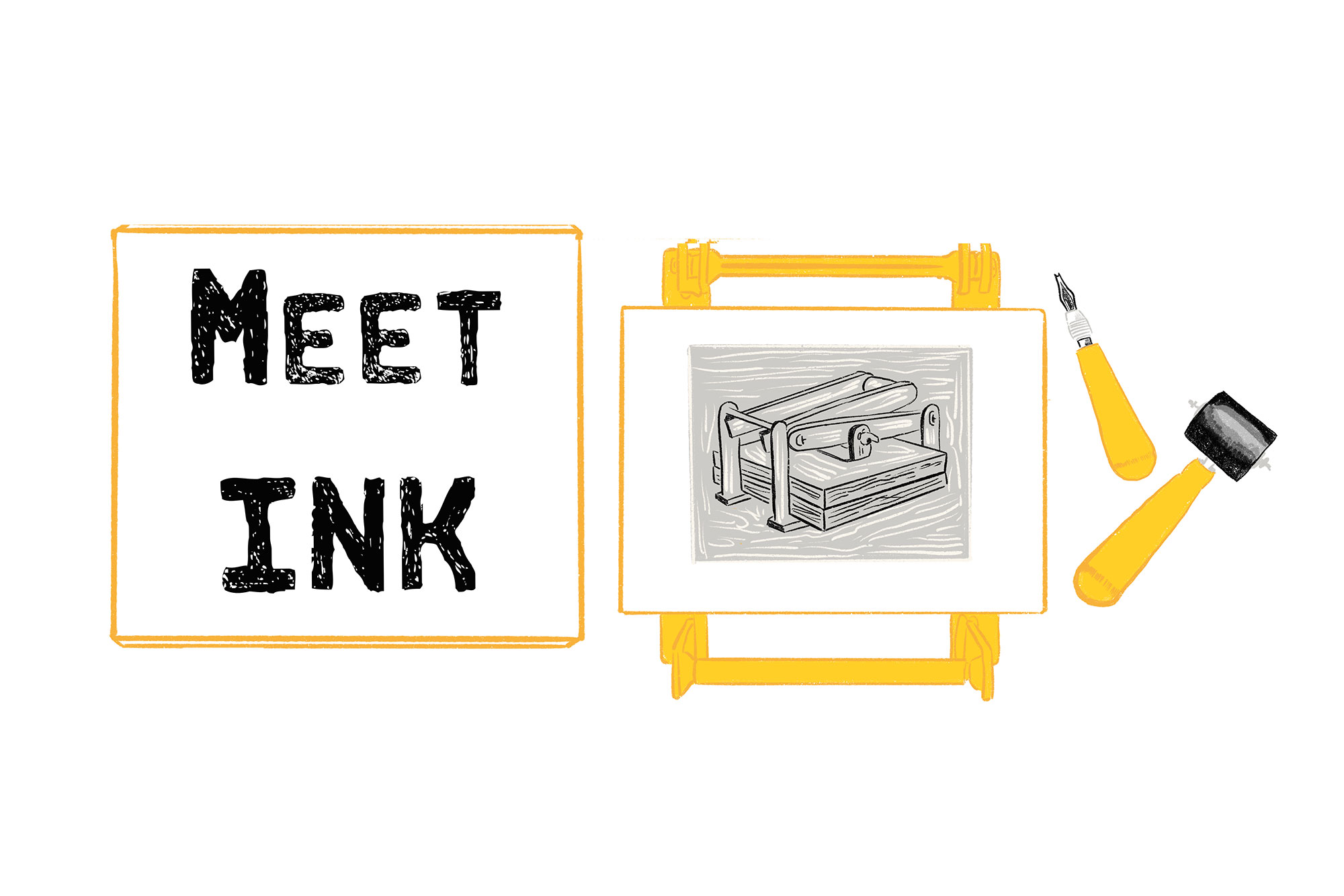 Meet-ink – Laboratorio di stampa manuale